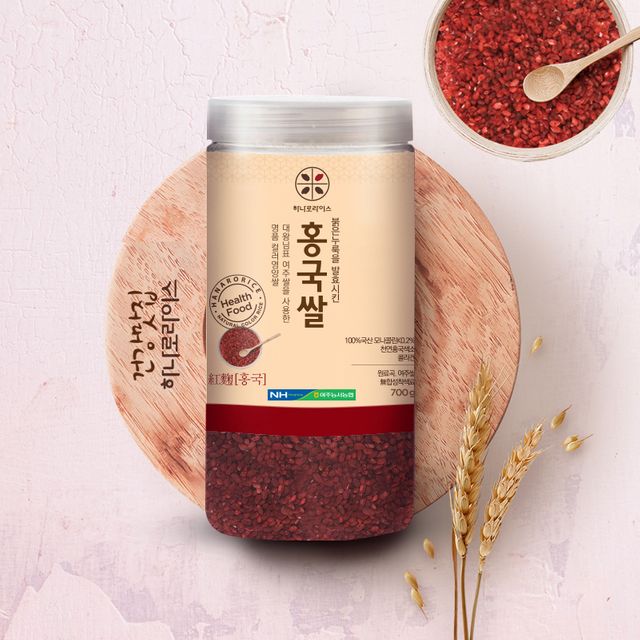 驪州米で作った栄養 紅麹米 700g