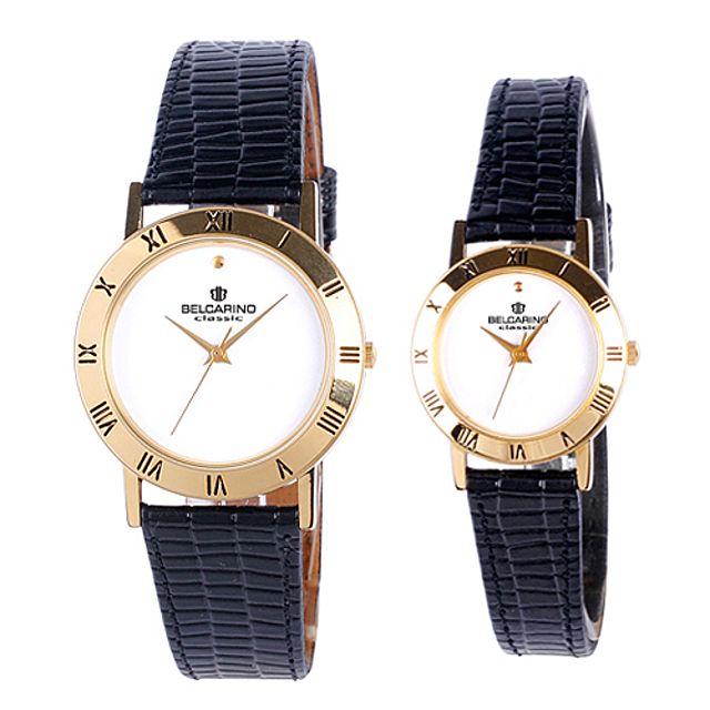 Đồng hồ cặp đôi lãng mạn Belcarino, đồng hồ đeo tay, đồng hồ thời trang, đạo cụ thời trang