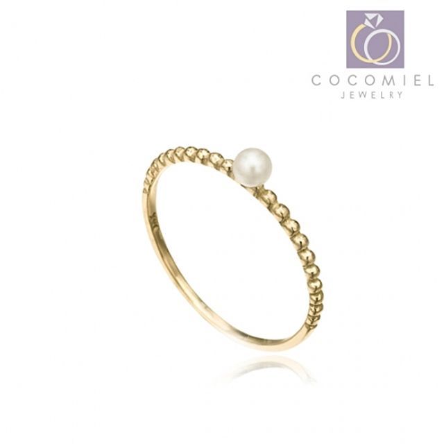 14K Accent Pearl R-12 Gold Ring Gold Ring Fashion Ring Ring